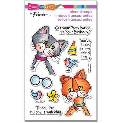 Stampendous Clear Stamps - Cat Friends